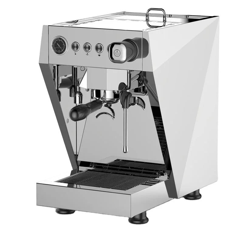 1pc Gemilai Small Semi-Automatic Espresso Machine Crm2008, 5bar-4 Cups  Steam Espresso Machine, With Glass Pot And Steam Wand For Frothing Milk,  800w-120v, Suitable For Making Espresso/American Coffee/Cappuccino/Macchiato  At Home